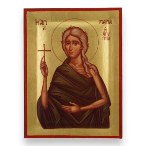 st mary of egypt icon handmade greek orthodox