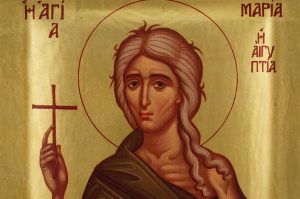st mary of egypt icon handmade greek orthodox