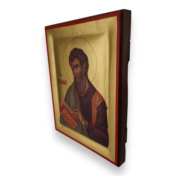 st matthew the evangelist icon handmade greek orthodox