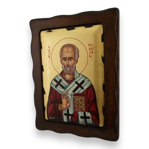 st nicholas icon handmade orthodox