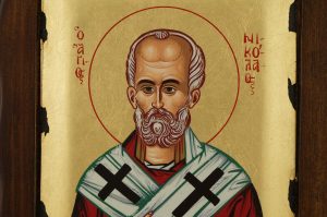 st nicholas icon handmade orthodox