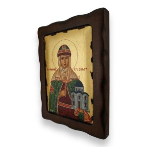 st olga of kiev icon handmade orthodox