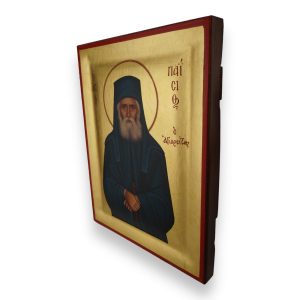 st paisios of athos icon handmade greek orthodox