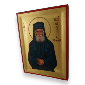 st paisios of athos icon handmade greek orthodox