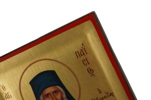 st paisios of athos icon handmade greek orthodox