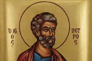 st peter icon handmade greek orthodox