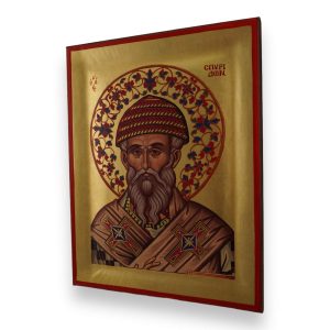 st spyridon icon handmade greek orthodox
