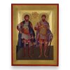 sts theodore tyron and theodore stratelates icon greek orthodox