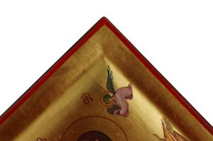 theotokos holy belt icon handmade greek orthodox