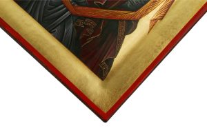 theotokos holy belt icon handmade greek orthodox