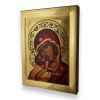 theotokos of vladimir icon gold mirror orthodox
