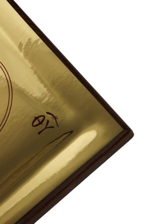 theotokos tenderness icon gold mirror orthodox