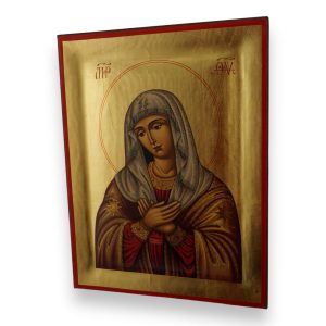 virgin of extreme humility icon handmade greek orthodox