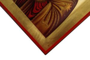 virgin of extreme humility icon handmade greek orthodox