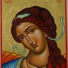 archangel gabriel icon hand painted greek orthodox