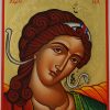 archangel michael icon hand painted greek orthodox