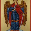 guardian angel icon hand painted greek orthodox
