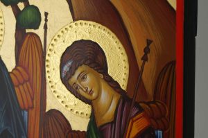 holy trinity icon rublev hand painted greek orthodox
