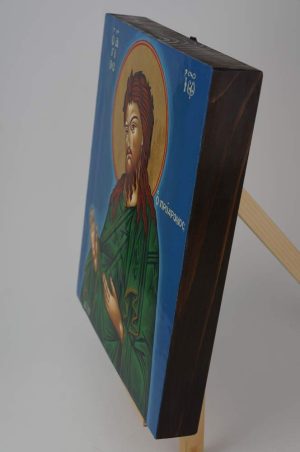 john the baptist icon hand painted greek orthodox