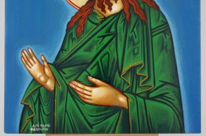 john the baptist icon hand painted greek orthodox