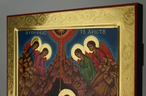 nativity of christ icon premium quality greek orthodox hand painted