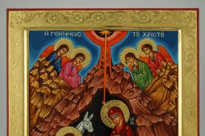 nativity of christ icon premium quality greek orthodox hand painted