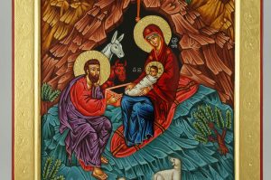 nativity of christ icon premium quality greek orthodox hand painted