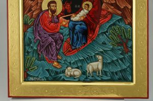 nativity of christ icon premium quality greek orthodox hand painted