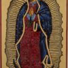 our lady of guadalupe icon hand painted