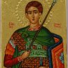 saint demetrios icon hand painted greek orthodox
