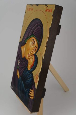 st anna icon hand painted greek orthodox