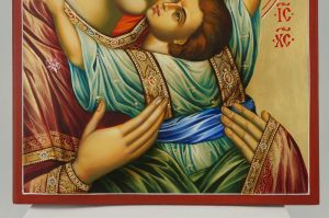 theotokos kardiotissa icon hand painted orthodox