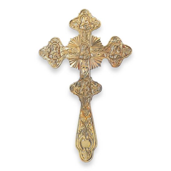 brass blessing cross