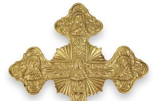 brass blessing cross