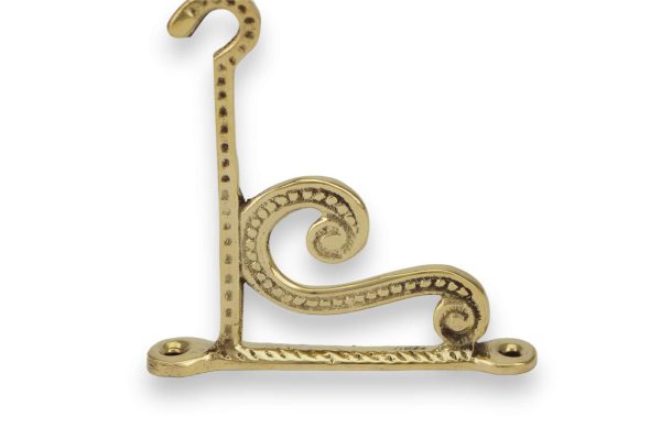 brass wall bracket