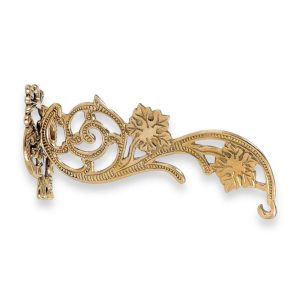 brass wall bracket grapevine design