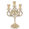 large byzantine brass candle holder for candles