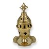 brass table vigil lamp
