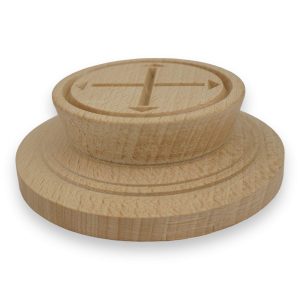 carved wood holy bread prosphora seal