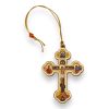 orthodox crosses for car mirror charm pendant
