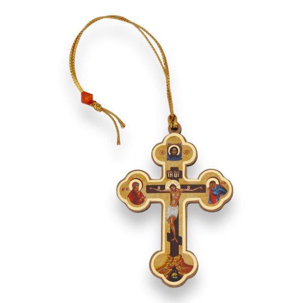 orthodox crosses for car mirror charm pendant