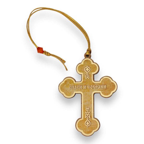 orthodox crosses for car mirror charm pendant