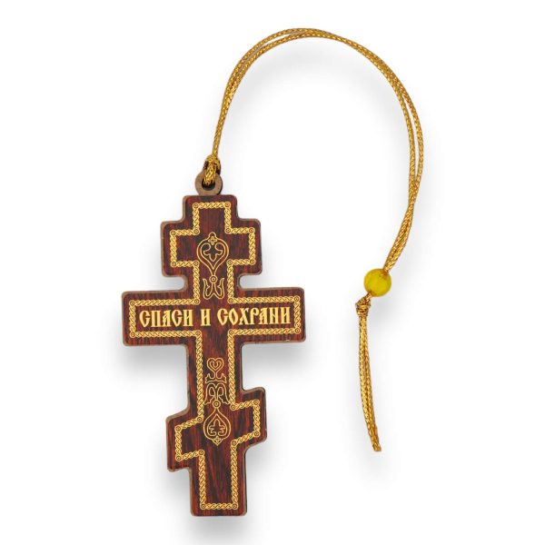 orthodox crosses for car mirror charm pendant
