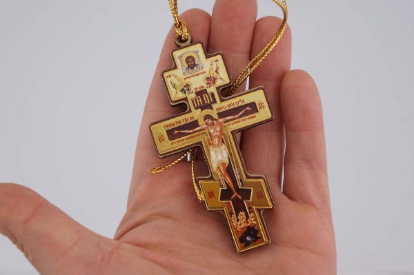 orthodox crosses for car mirror charm pendant