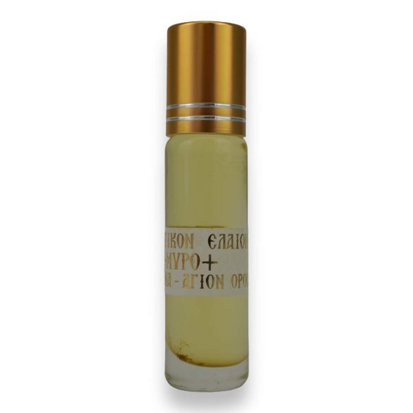 orthodox myrrh anointing oil from mount athos