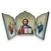orthodox triptych icon jesus christ