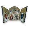 orthodox triptych icon saint nicholas