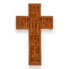 small beeswax orthodox cross