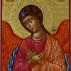 archangel gabriel icon hand painted greek orthodox