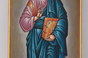 christ pantocrator icon (full body) hand painted orthodox